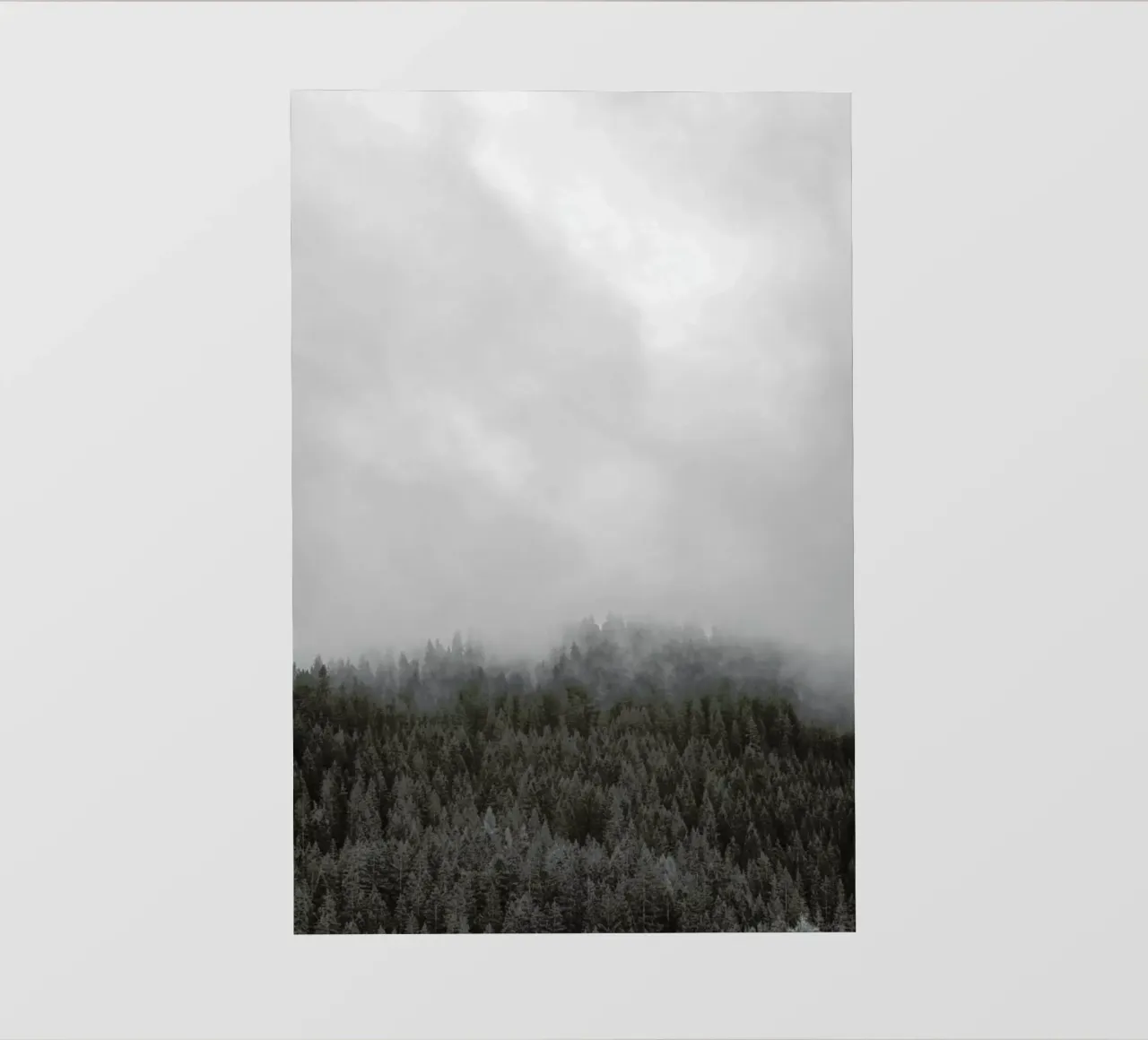 Clouded Forest telo in pvc da Nur Mut