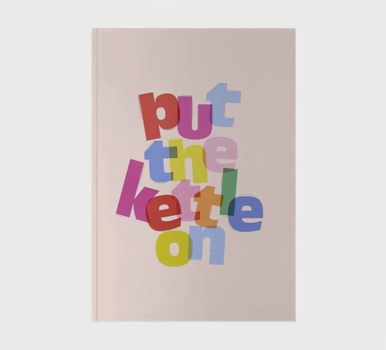 Put the Kettle On - Arte murale allegra per la cucina diario da showmemars