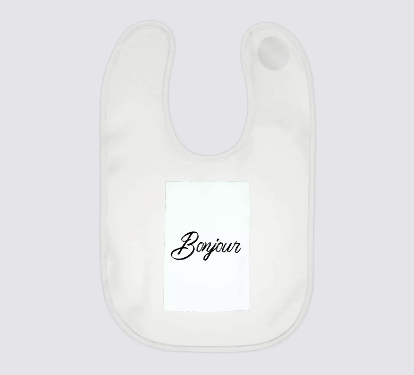 Bonjour bavaglino da typed