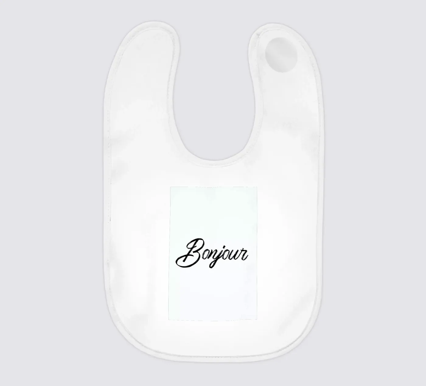 Bonjour bavaglino da typed