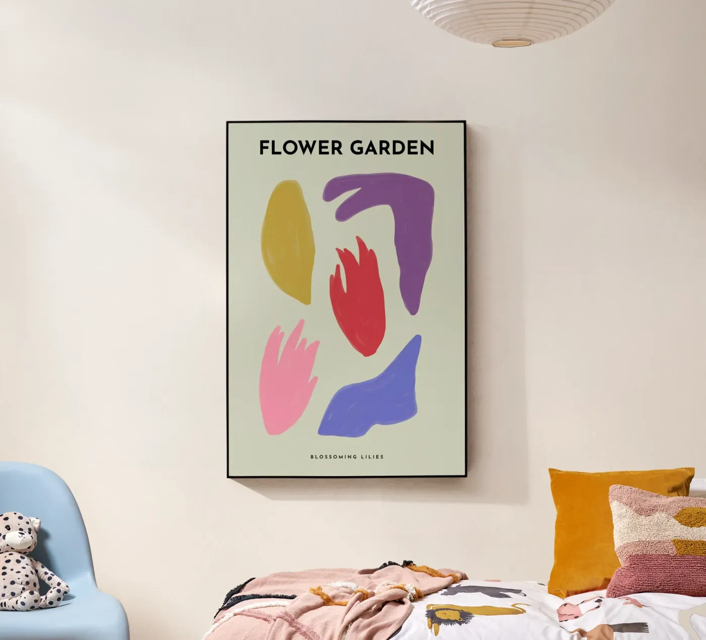 Blossoming Lilies plexiglass da Studio One