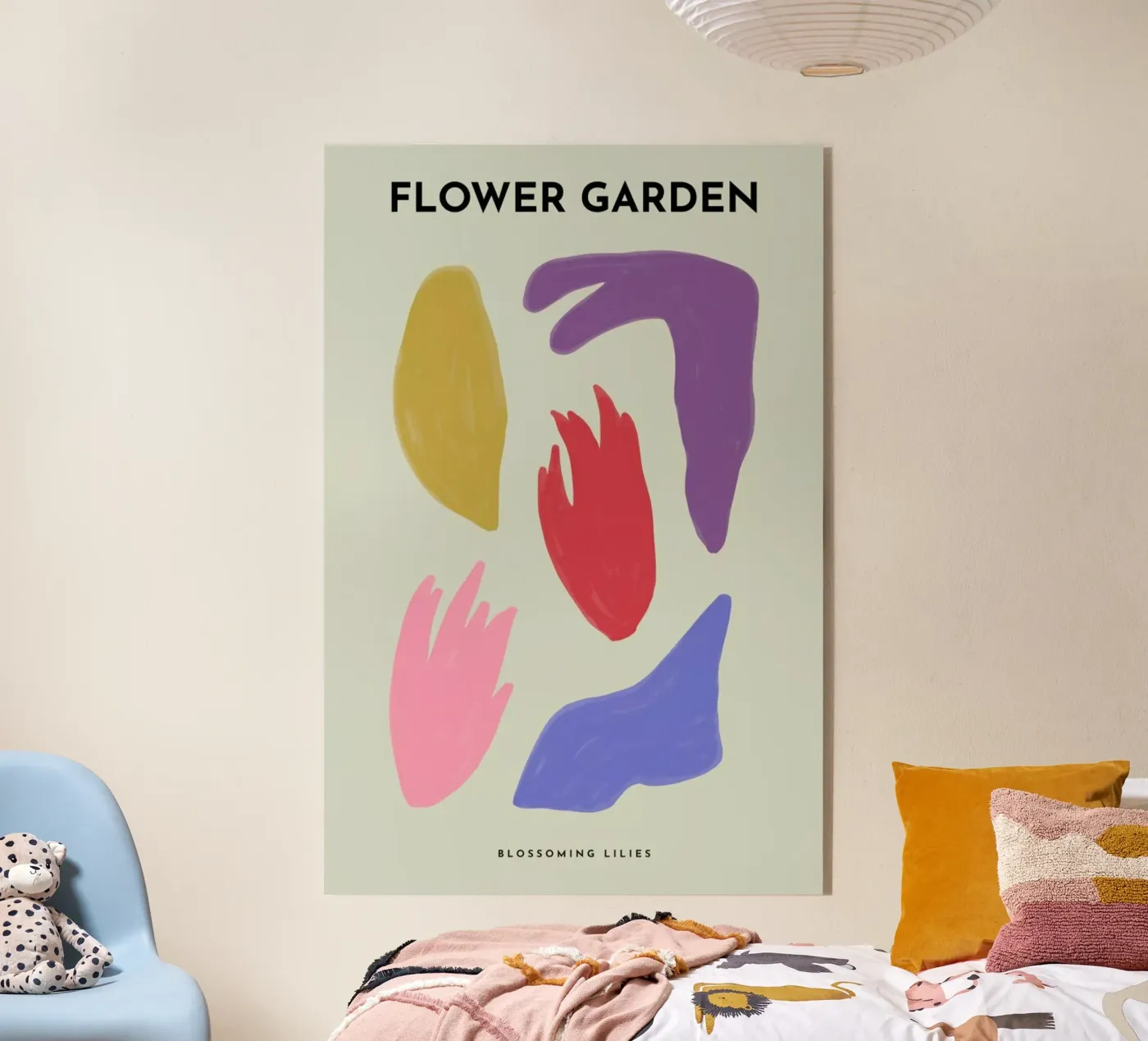 Blossoming Lilies plexiglass da Studio One