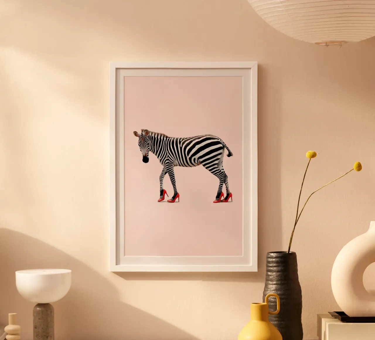 Zebra Heels poster da Jonas Loose