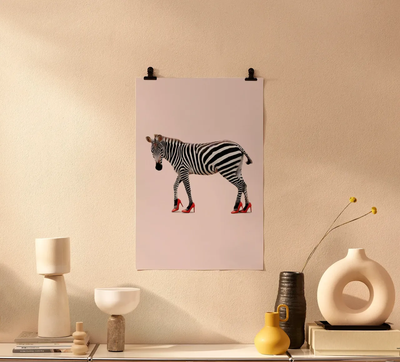 Zebra Heels poster da Jonas Loose