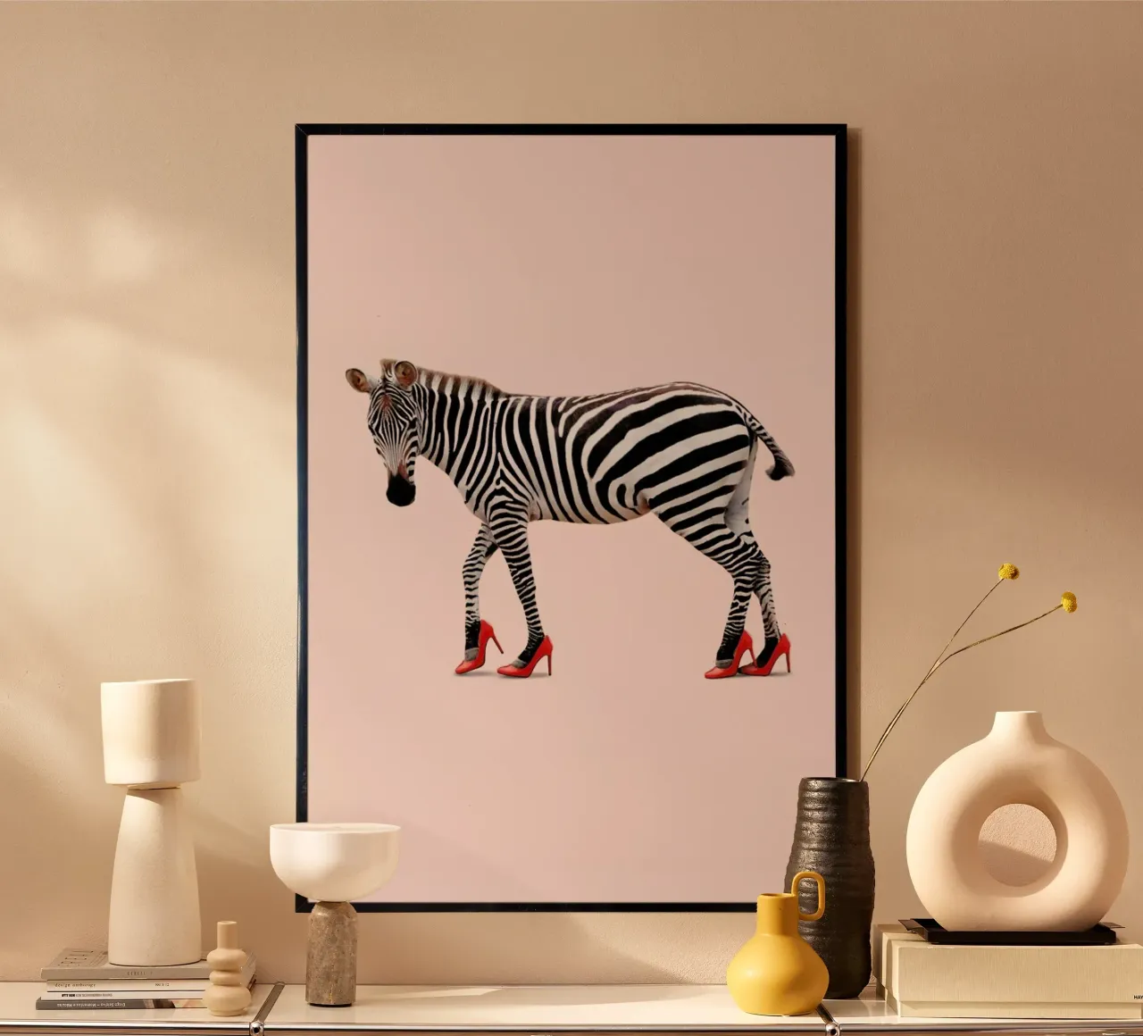 Zebra Heels poster da Jonas Loose