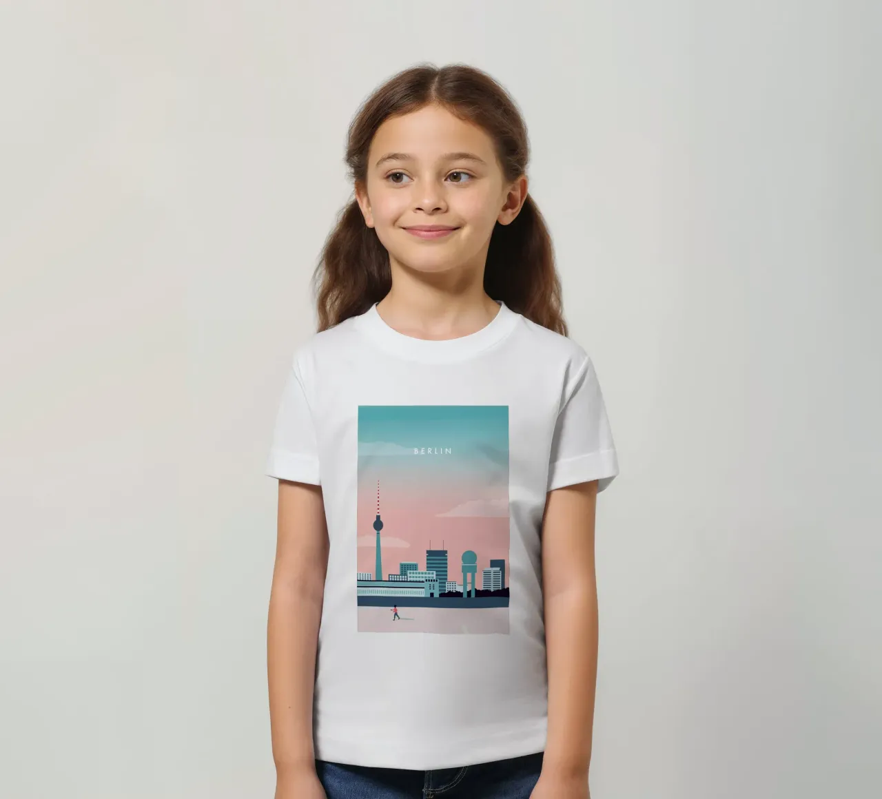 Berlin t-shirt bambini da Katinka Reinke