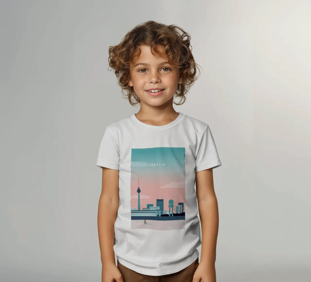 Berlin t-shirt bambini da Katinka Reinke