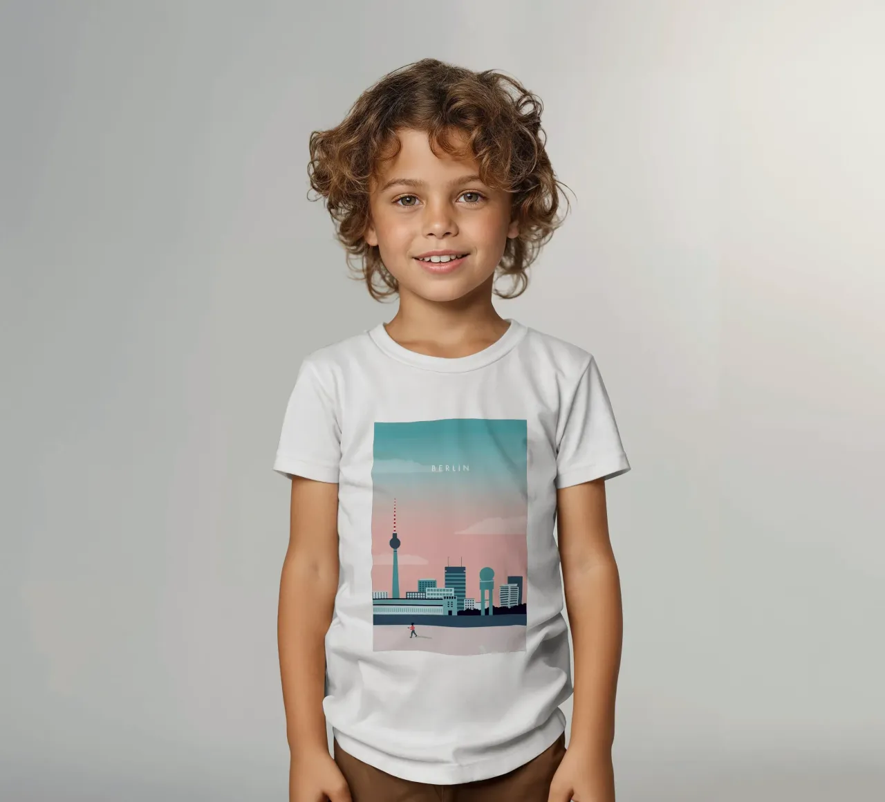Berlin t-shirt bambini da Katinka Reinke