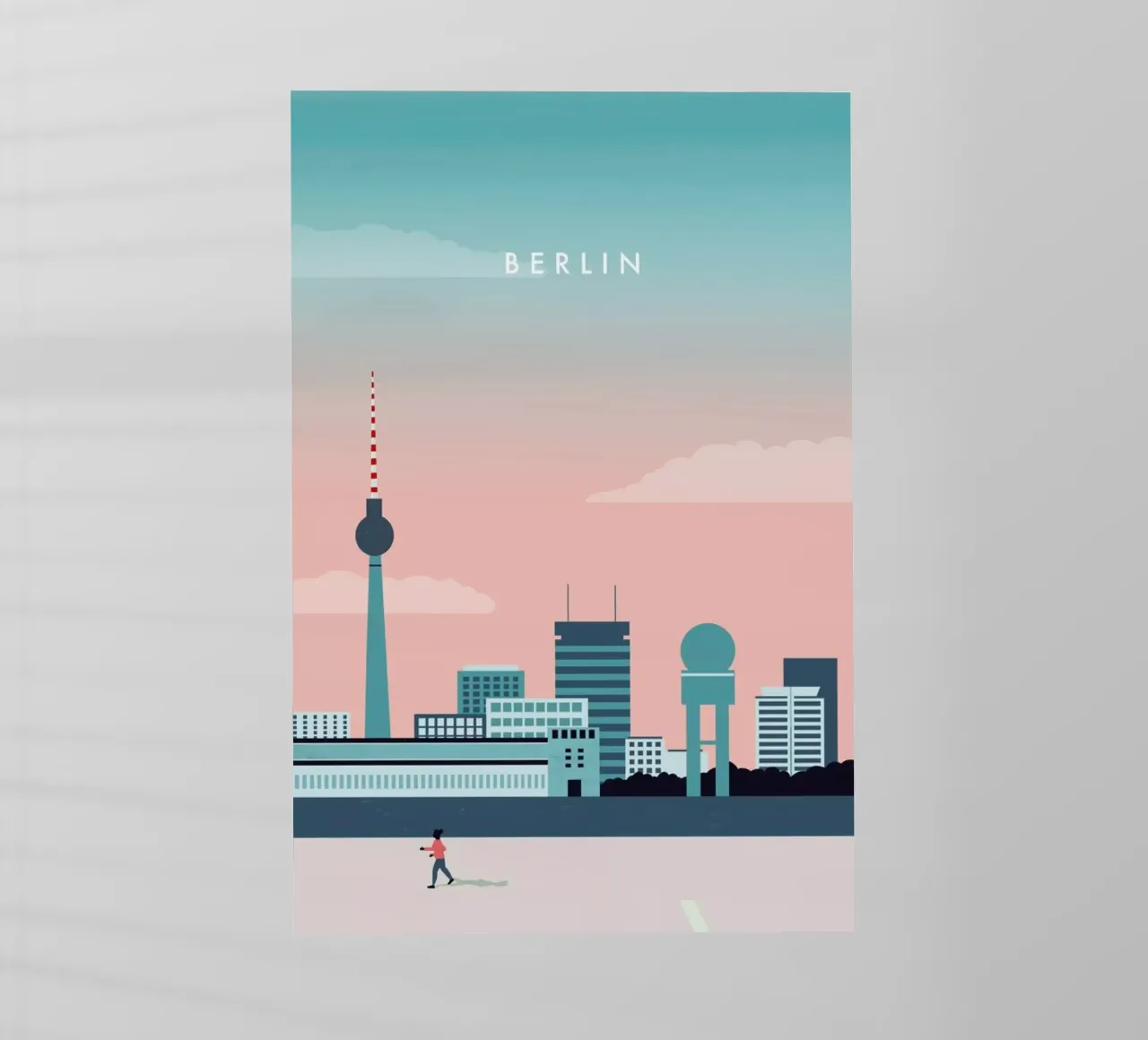 Berlin pellicola backlit da Katinka Reinke