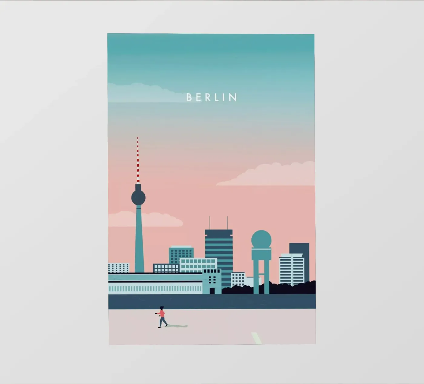 Berlin pellicola backlit da Katinka Reinke
