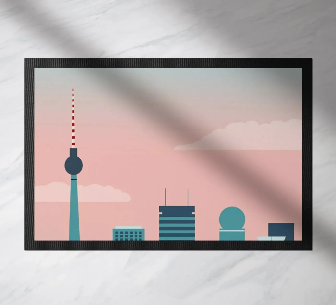 Berlin doormat by Katinka Reinke