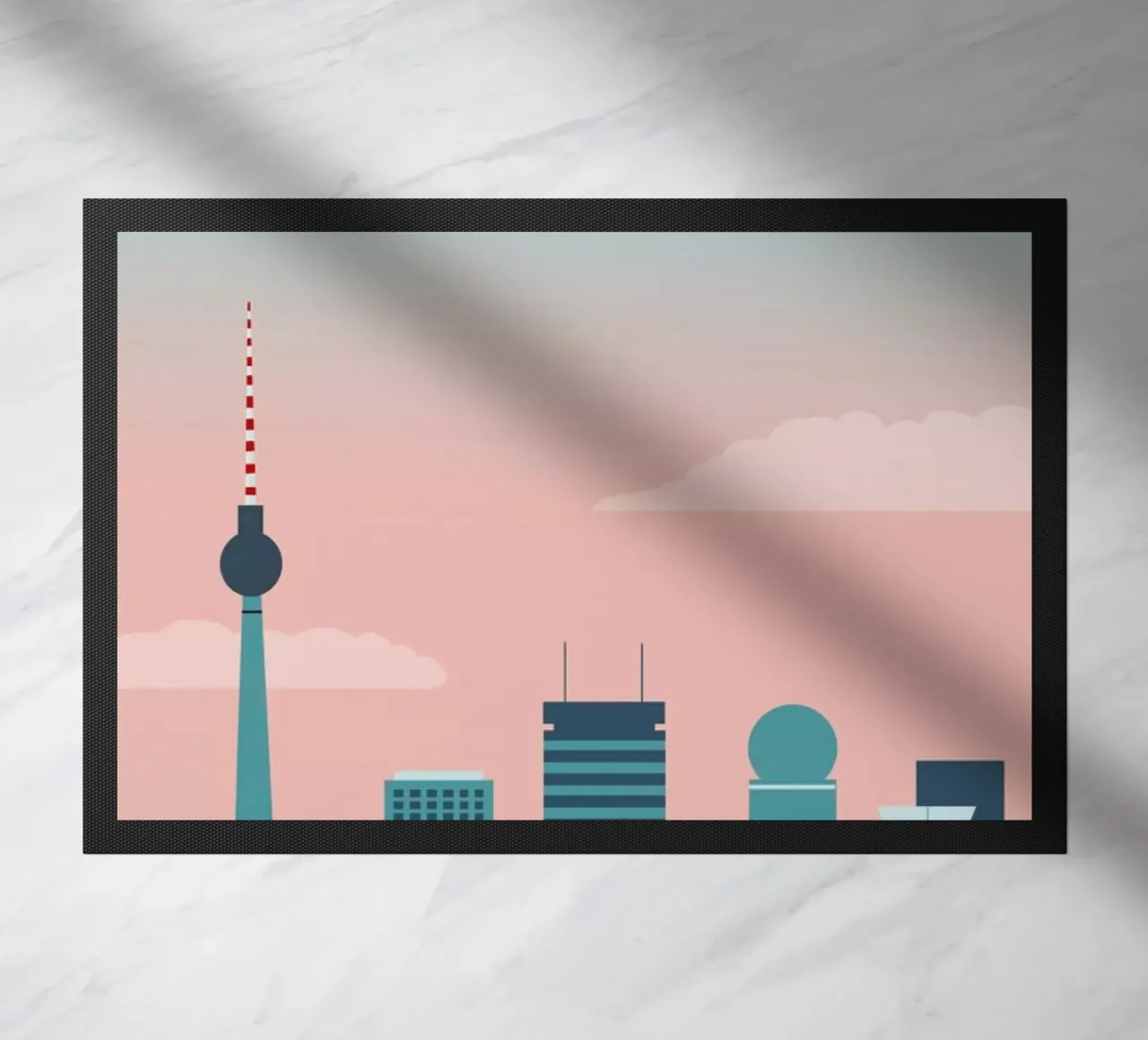 Berlin deurmat van Katinka Reinke