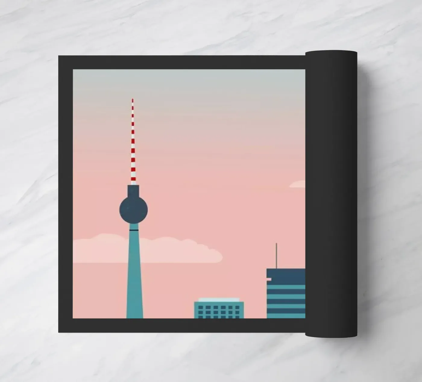 Berlin doormat by Katinka Reinke