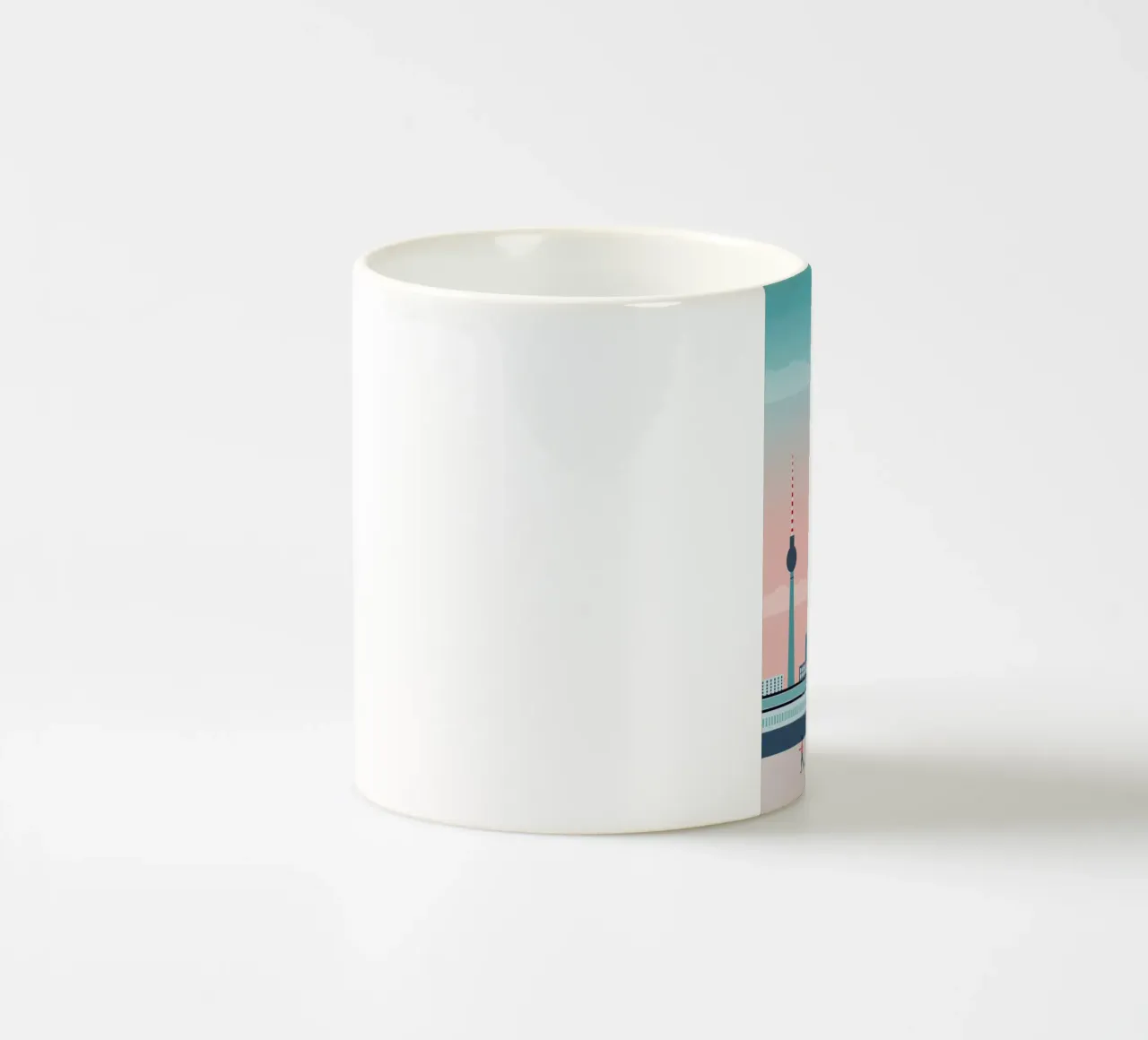 Berlin ceramic mug by Katinka Reinke
