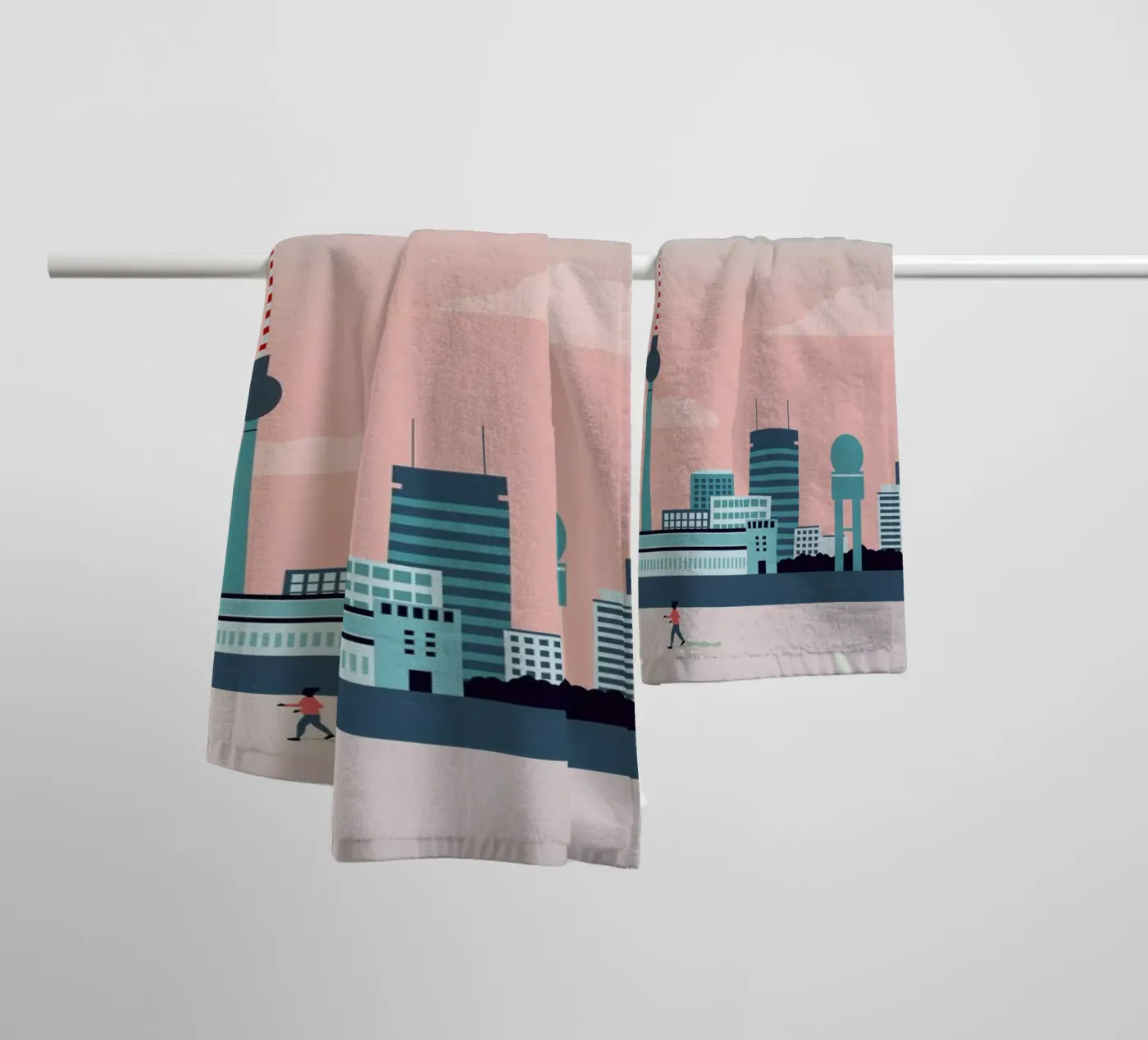 Berlin towel by Katinka Reinke