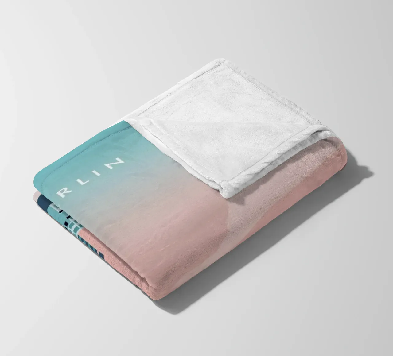 Berlin Fleecedecke von Katinka Reinke