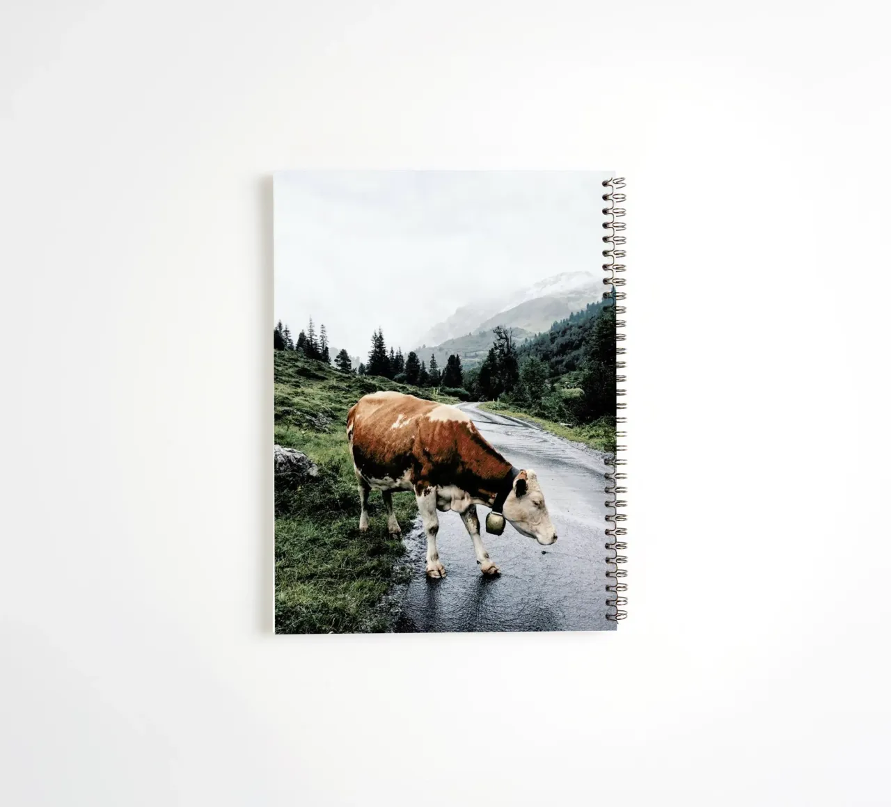 Making Moo-ves spiral notebook by Natural Kingdom
