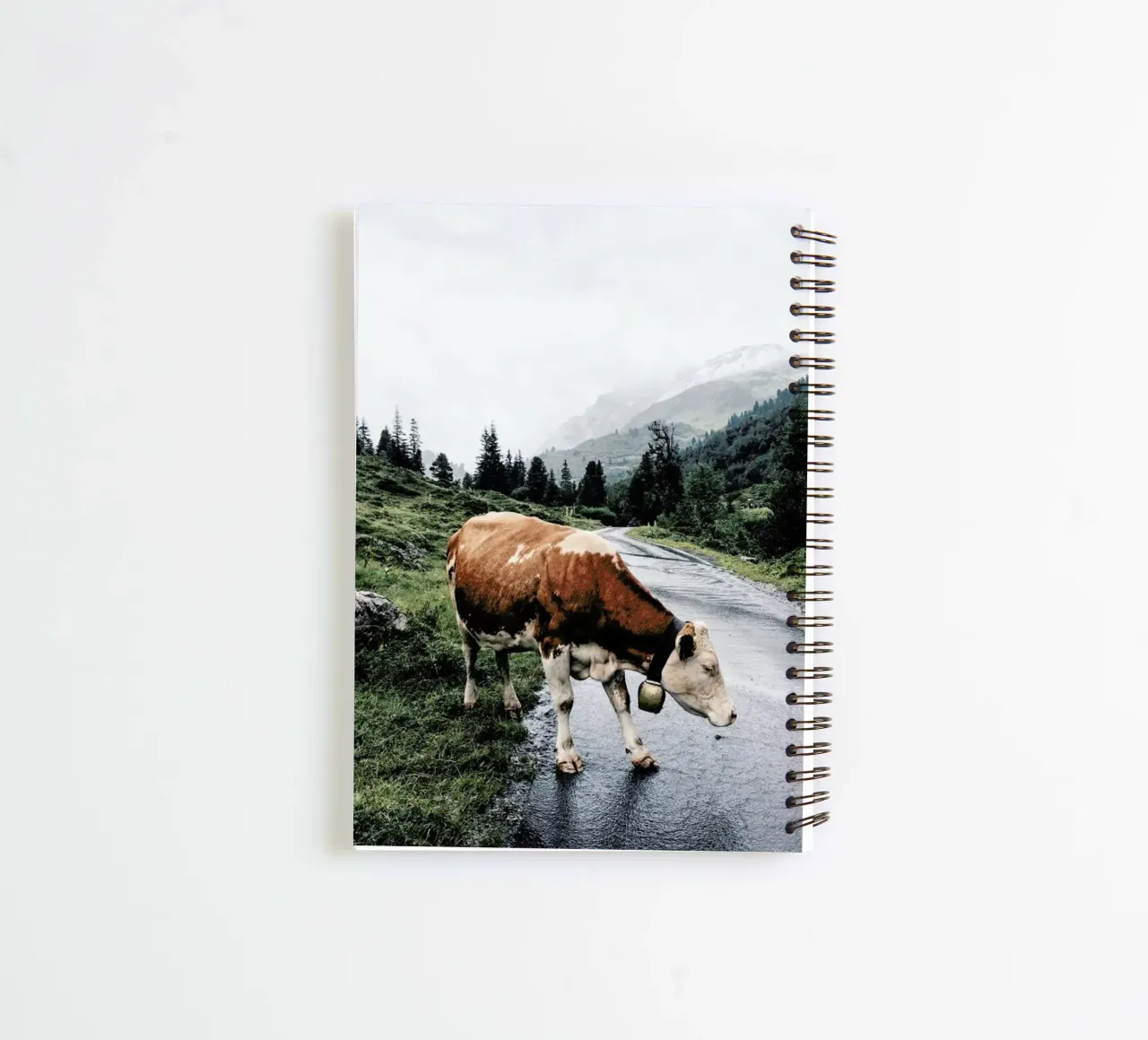 Making Moo-ves spiral notebook by Natural Kingdom