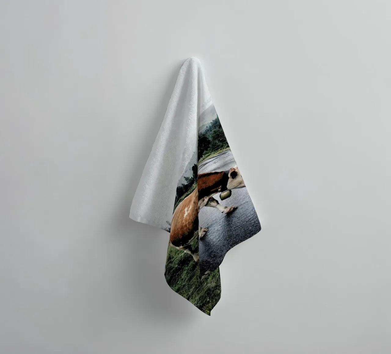 Making Moo-ves asciugamano da bagno da Natural Kingdom