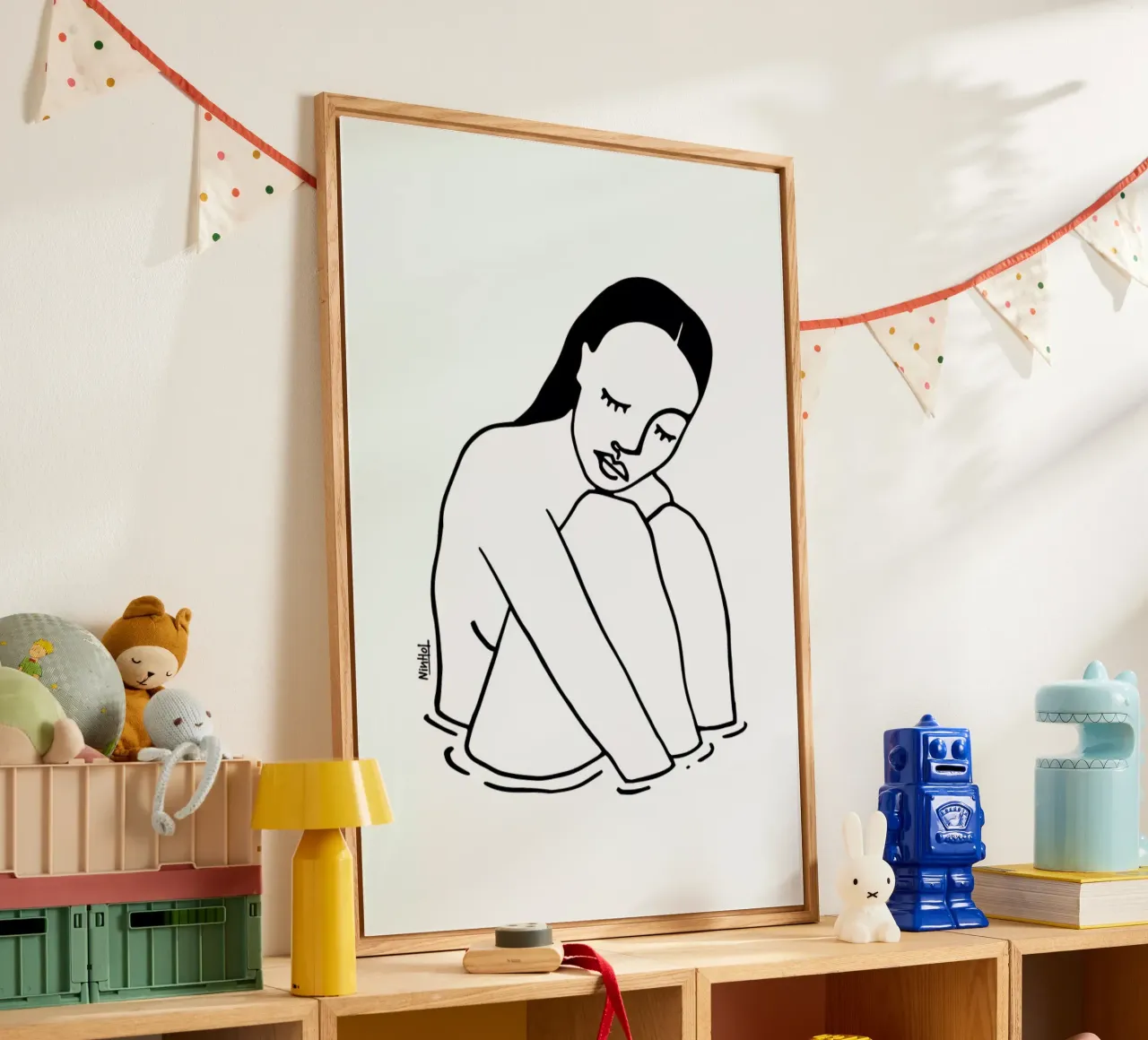 Alone Line plexiglass da Ninhol