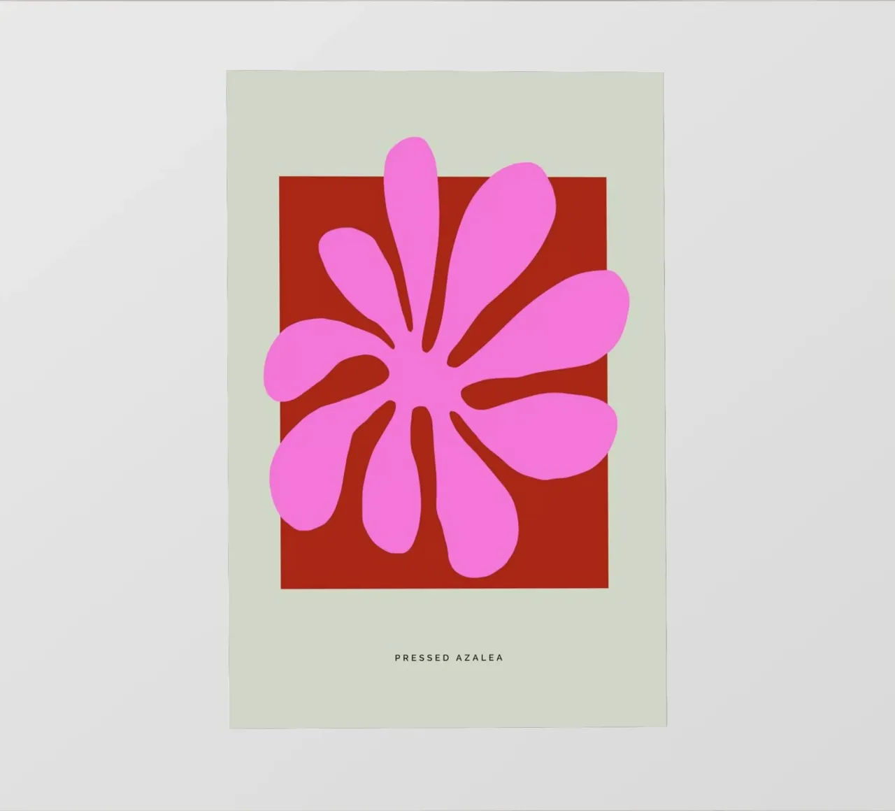 Pressed Azalea telo in pvc da Studio One