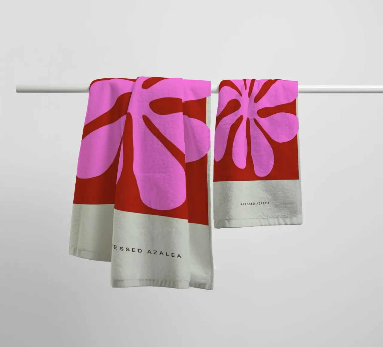 Pressed Azalea asciugamano da bagno da Studio One