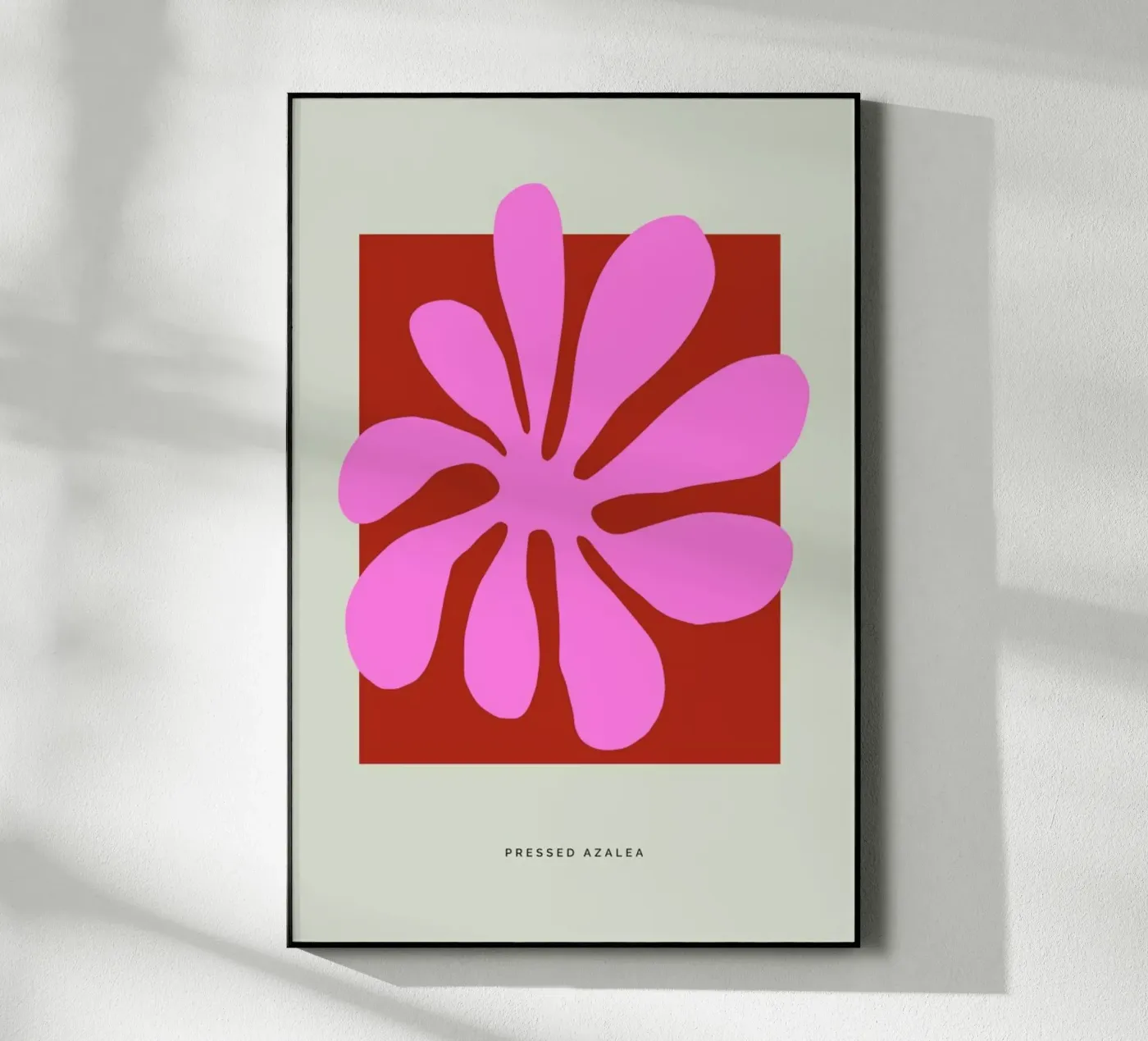 Pressed Azalea acrylic glass by Studio One