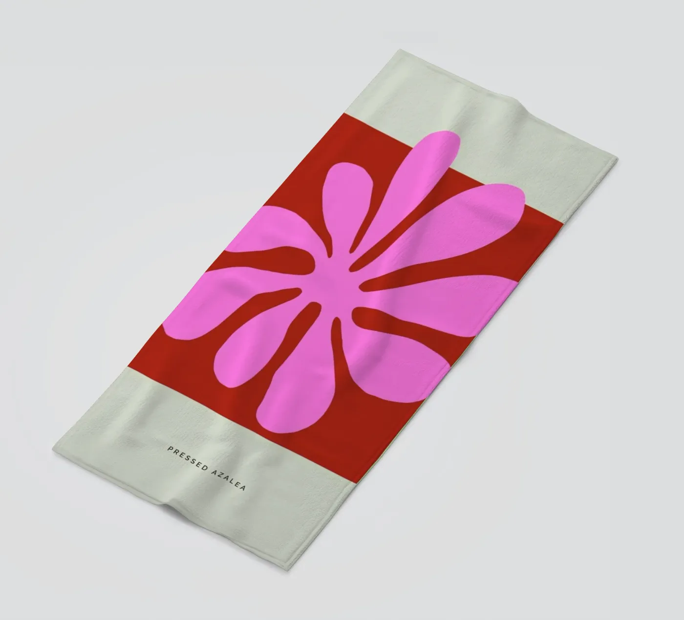 Pressed Azalea strandhanddoek van Studio One