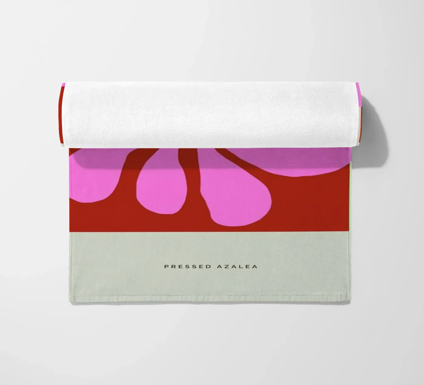 Pressed Azalea strandhanddoek van Studio One