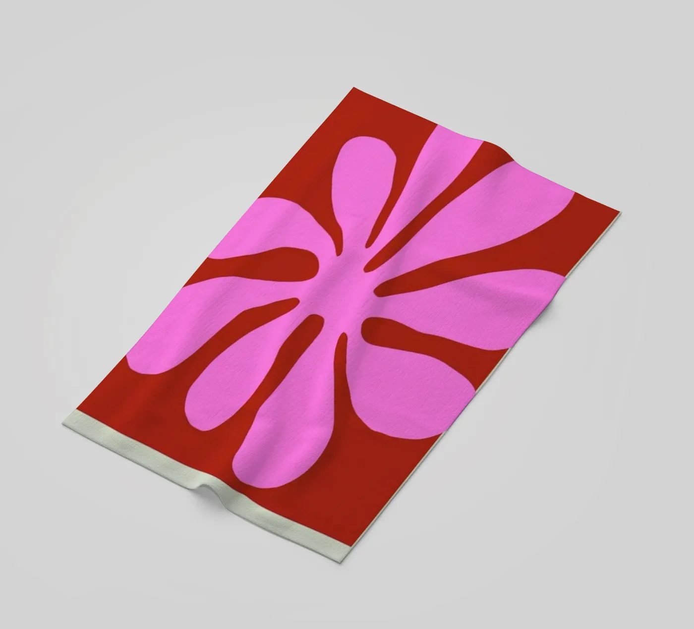Pressed Azalea strandhanddoek van Studio One