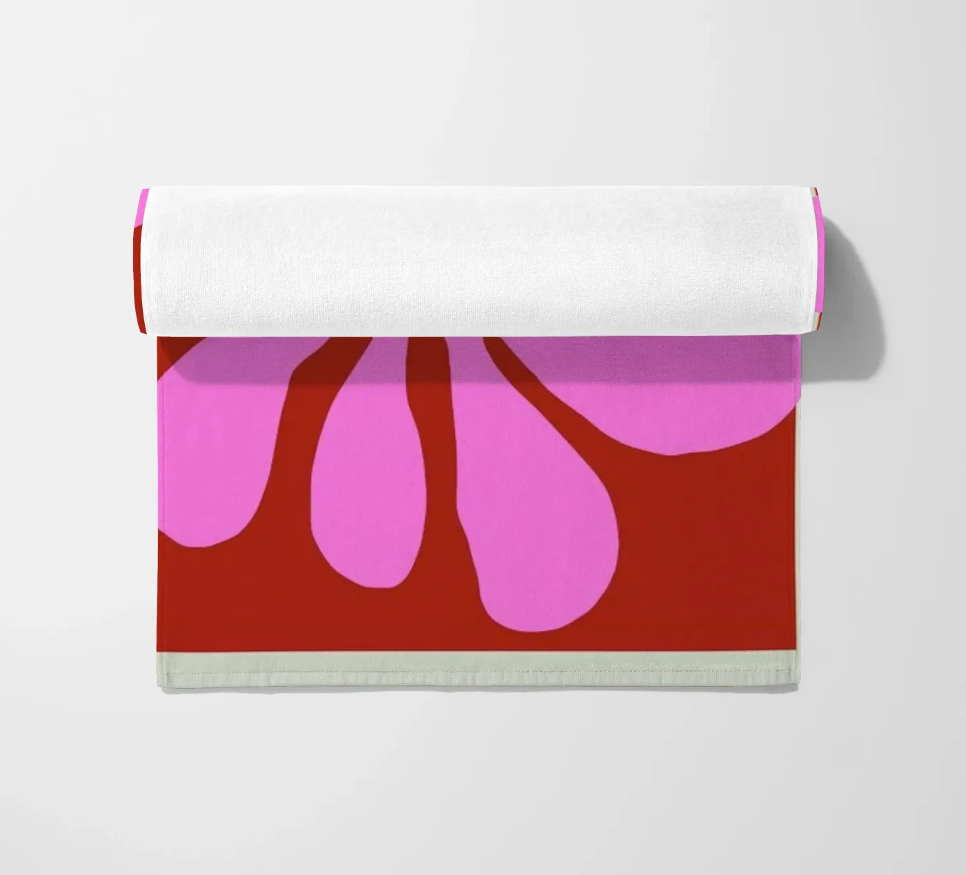 Pressed Azalea strandhanddoek van Studio One