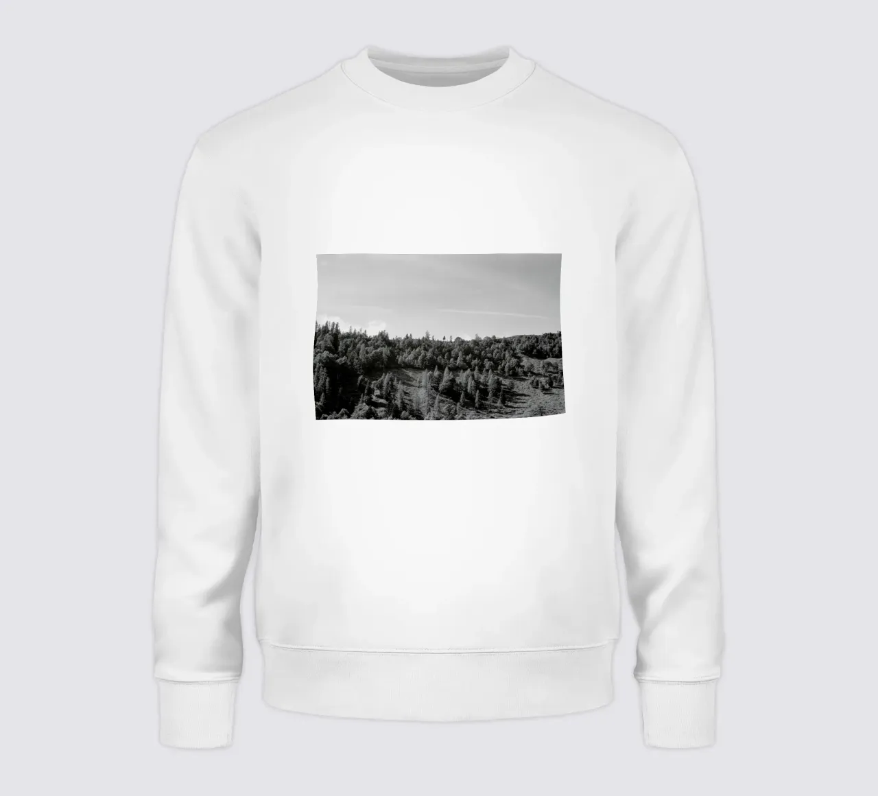 Trees On The Ridge sweatshirt by Nur Mut