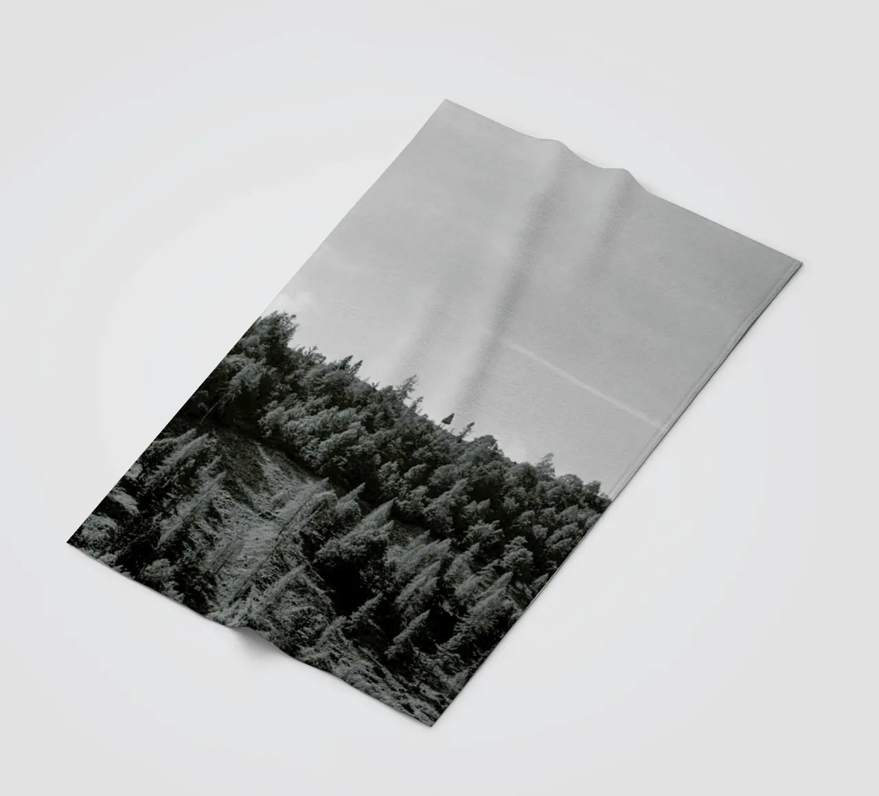 Trees On The Ridge coperta in pile da Nur Mut