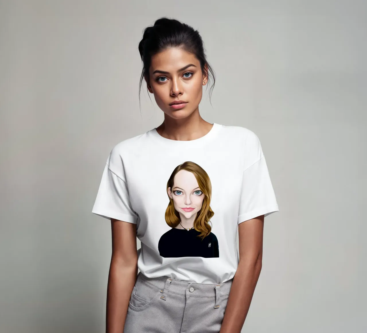 Emma Stone camiseta de Rob Art | Illustration