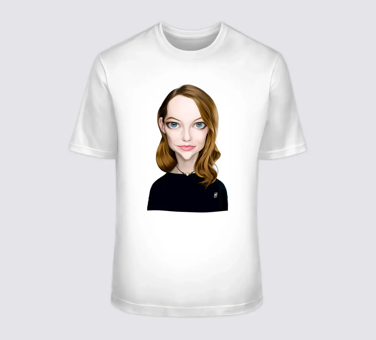 Emma Stone camiseta de Rob Art | Illustration