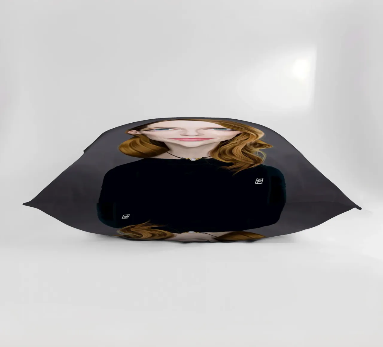 Emma Stone cuscino da Rob Art | Illustration
