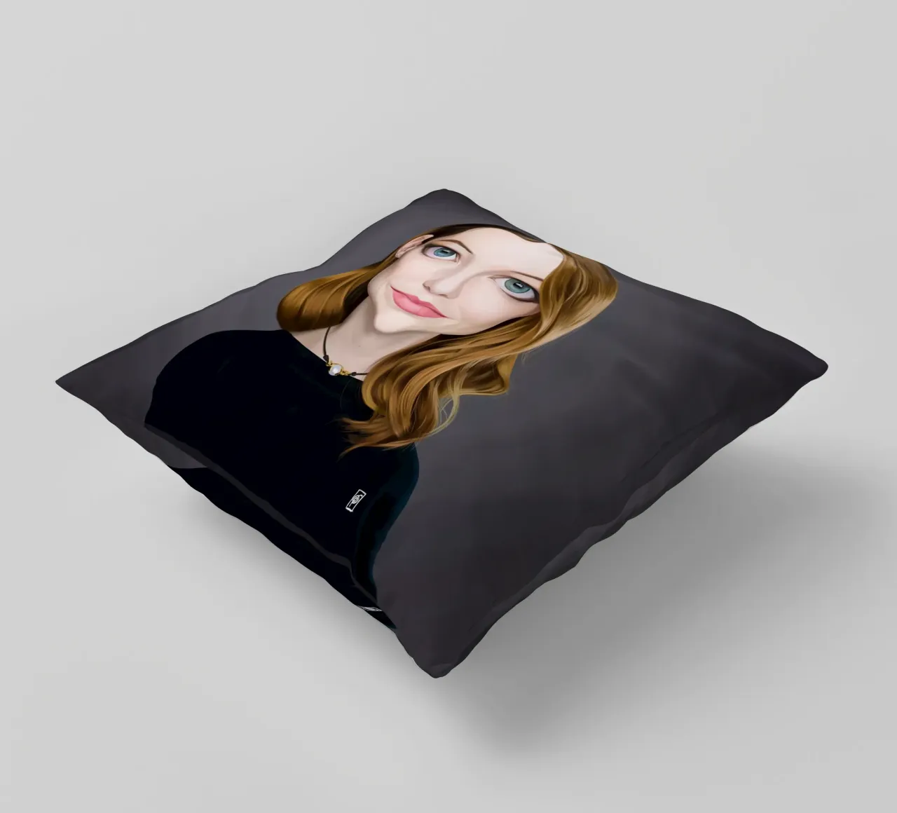 Emma Stone cuscino da Rob Art | Illustration