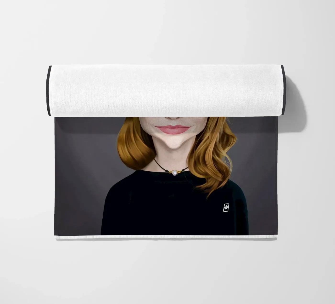 Emma Stone telo mare da Rob Art | Illustration