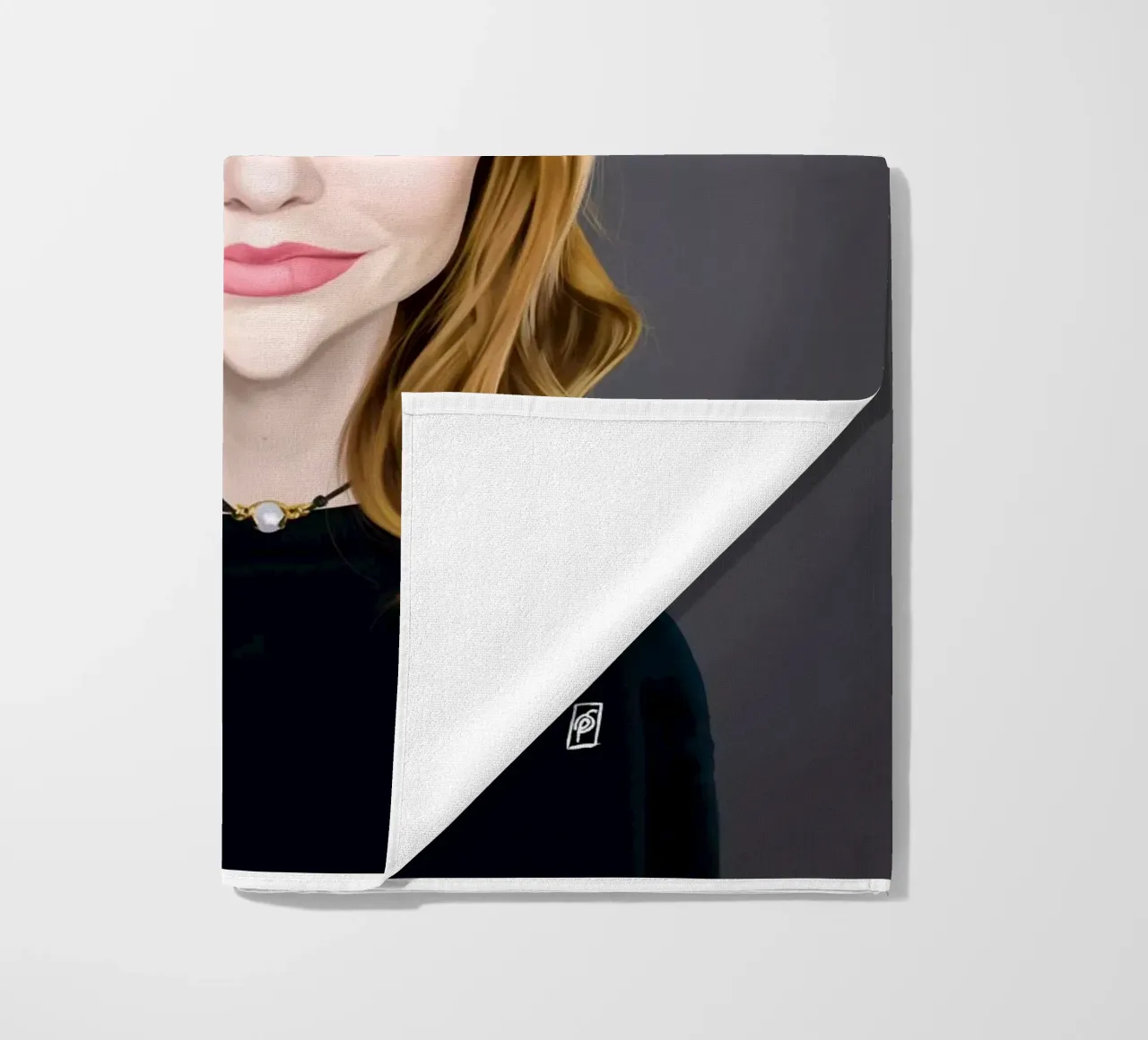 Emma Stone telo mare da Rob Art | Illustration