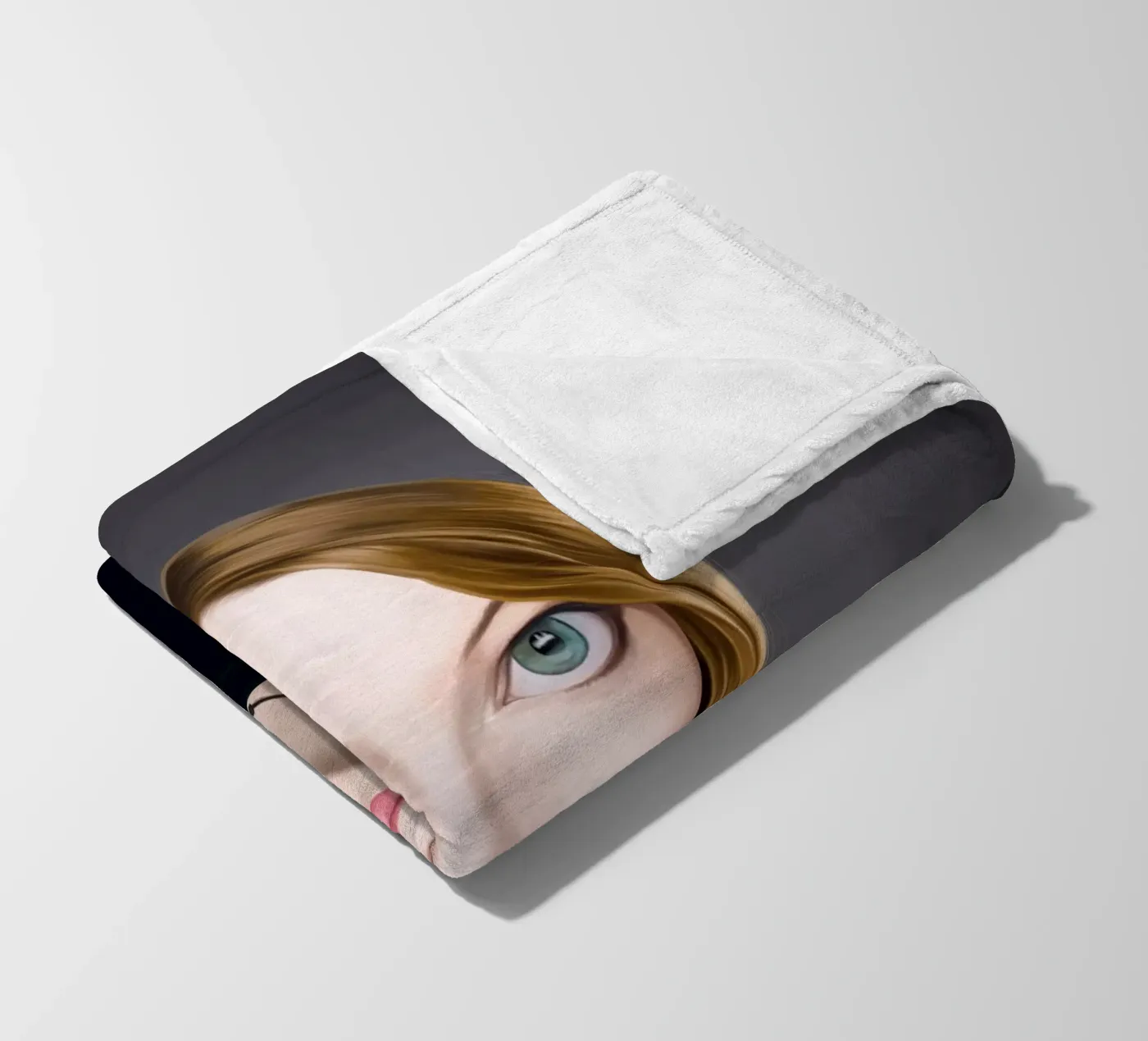 Emma Stone coperta in pile da Rob Art | Illustration