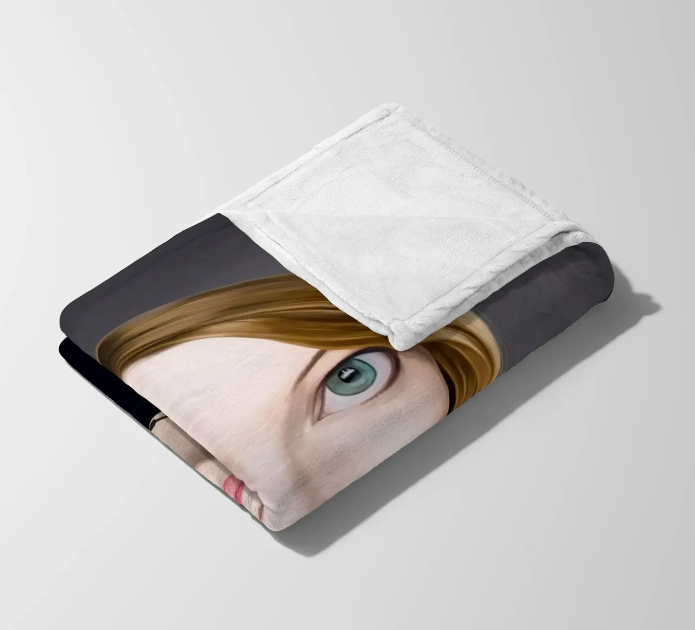 Emma Stone coperta in pile da Rob Art | Illustration