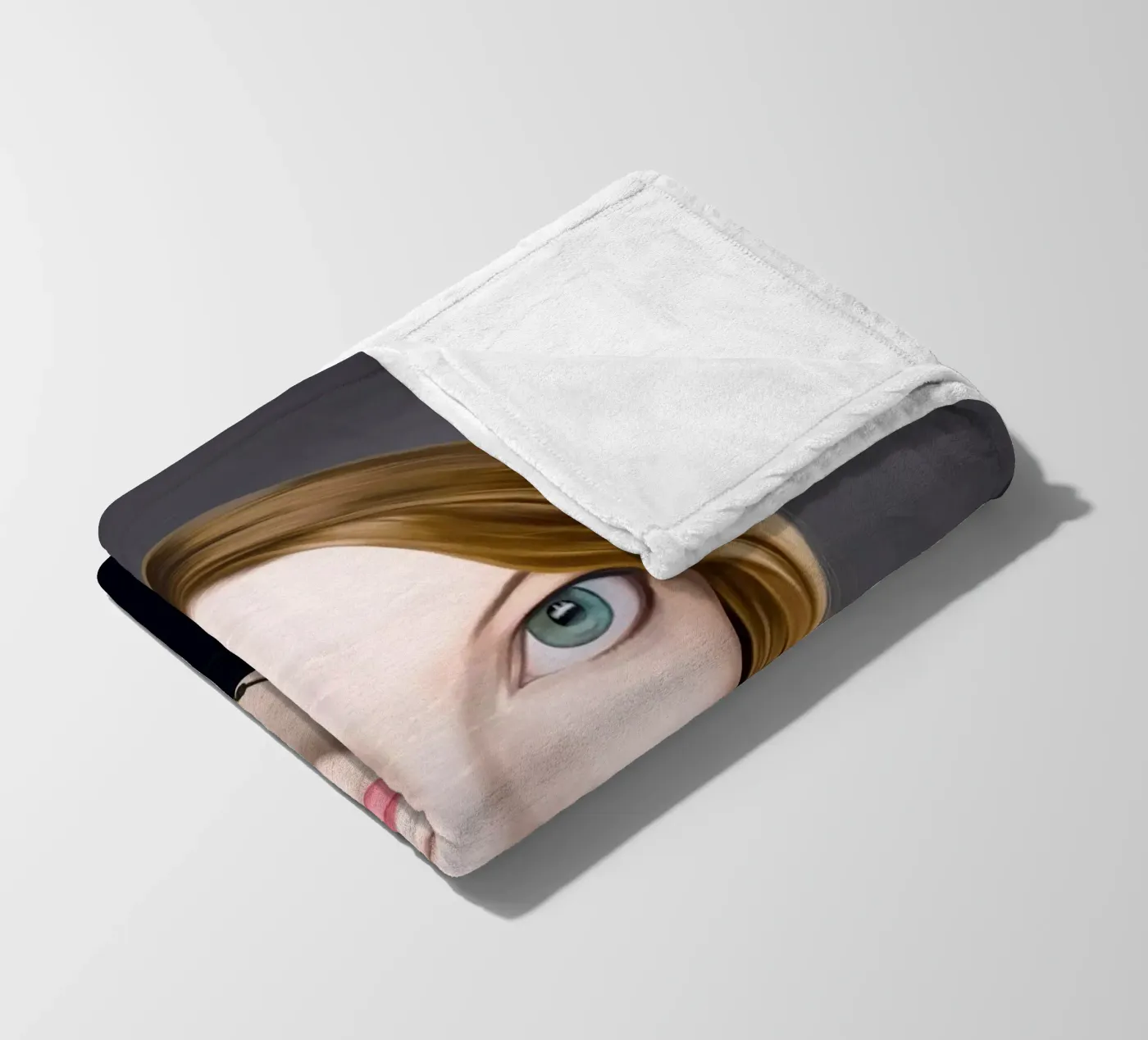 Emma Stone coperta in pile da Rob Art | Illustration