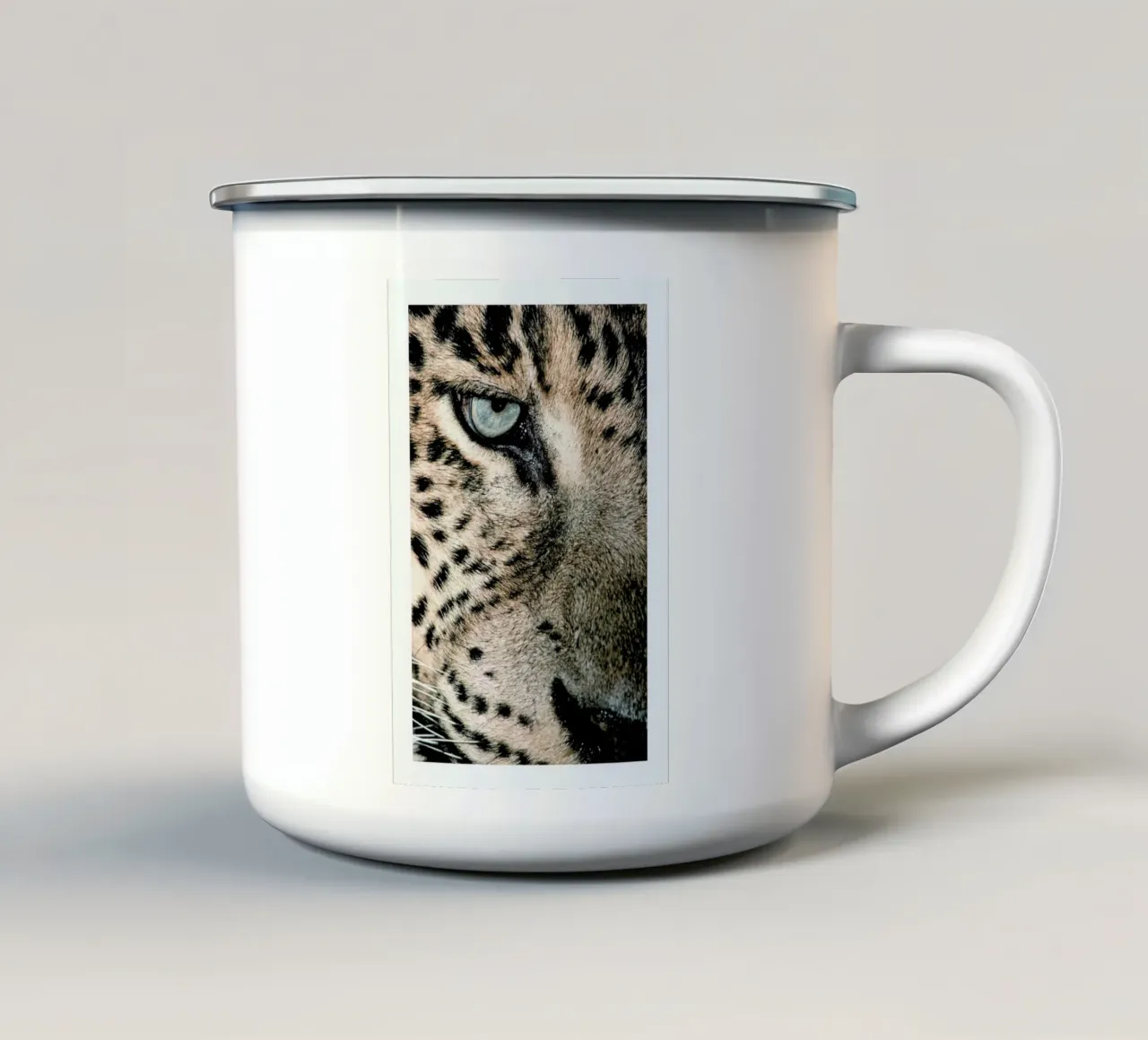 Leopard's Eye tazza in smalto da Natural Kingdom