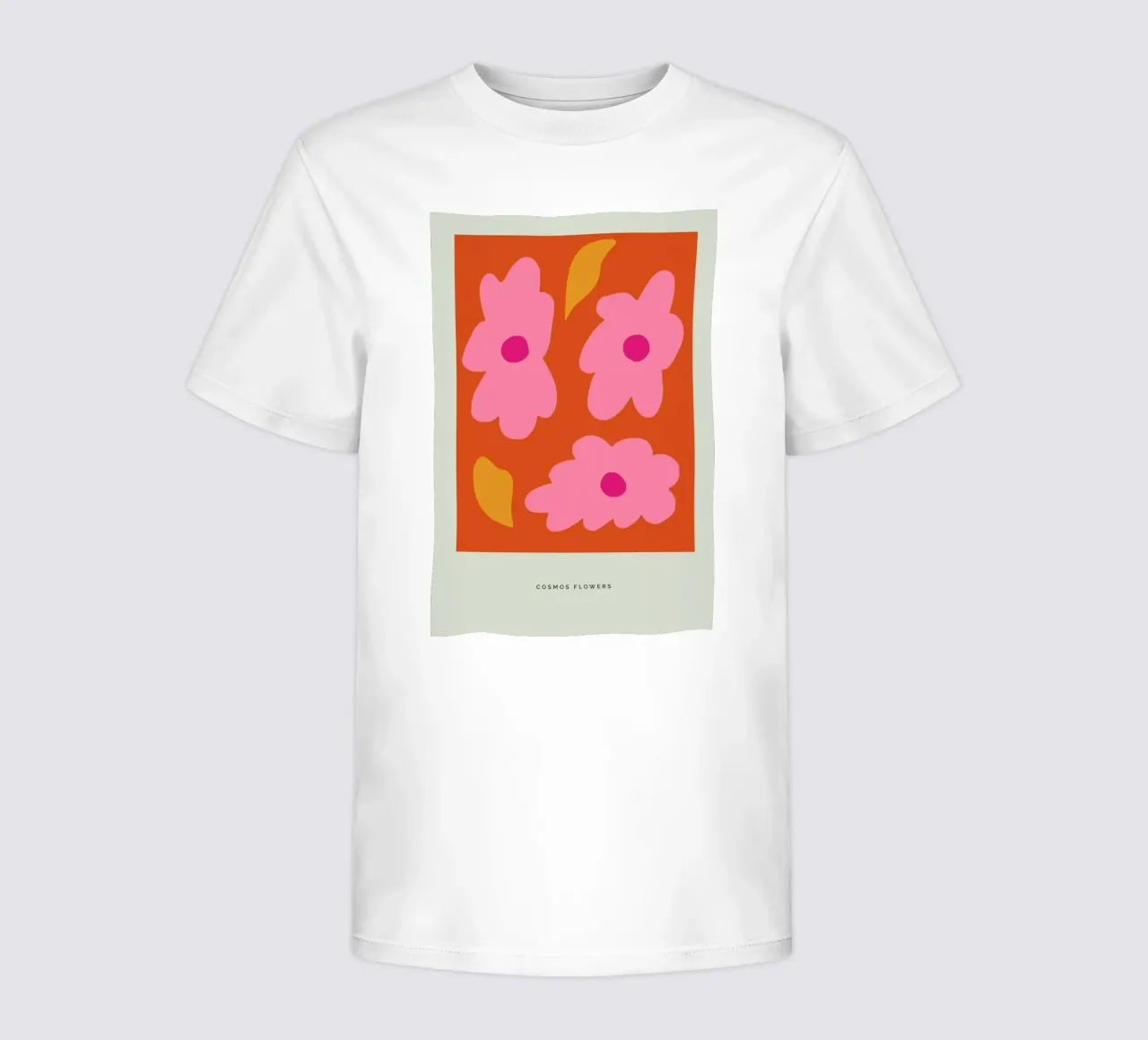 Cosmos Flowers II kids t-shirt by Studio One