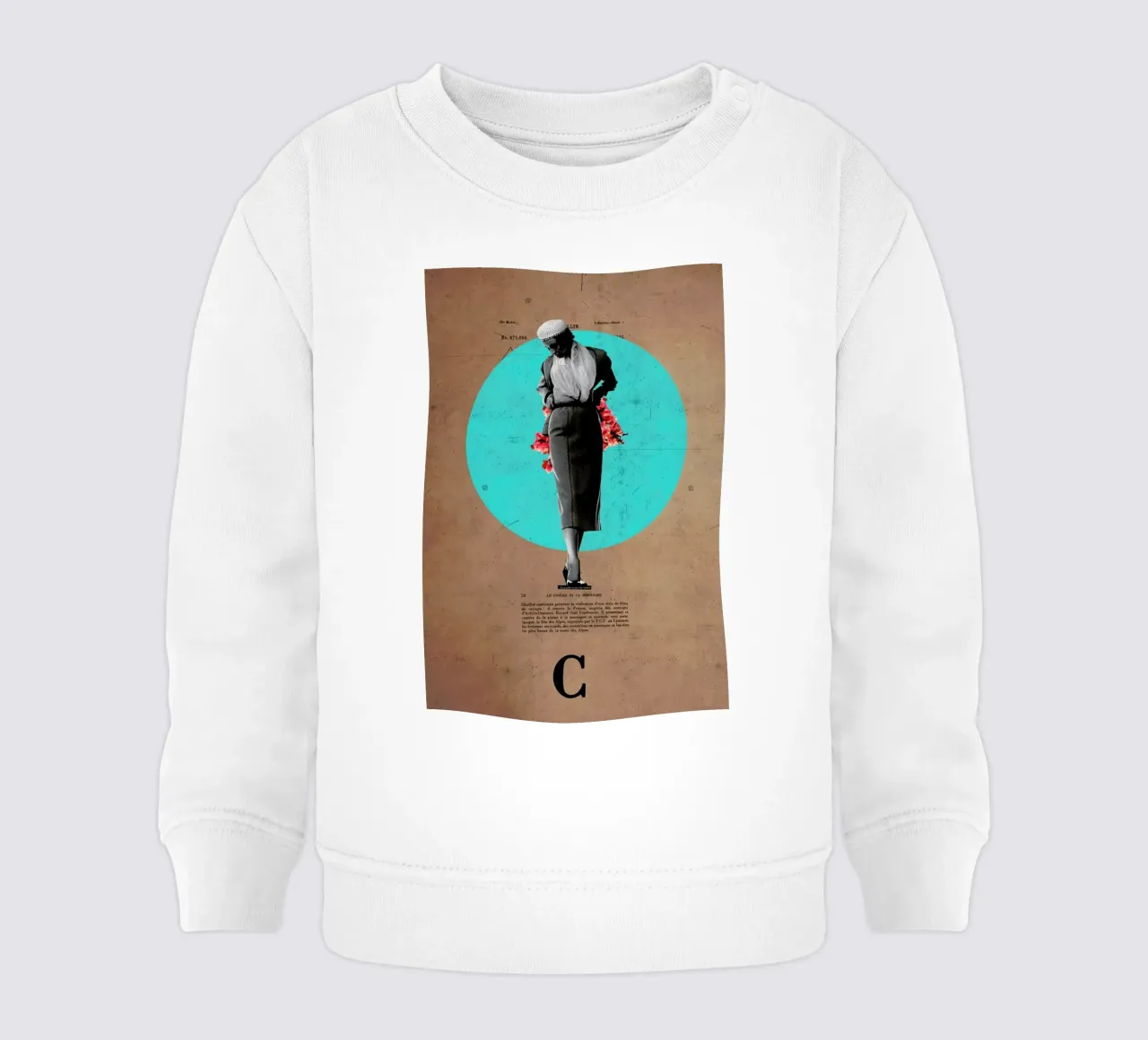 La Grande Epoque baby sweatshirt by Frank Moth