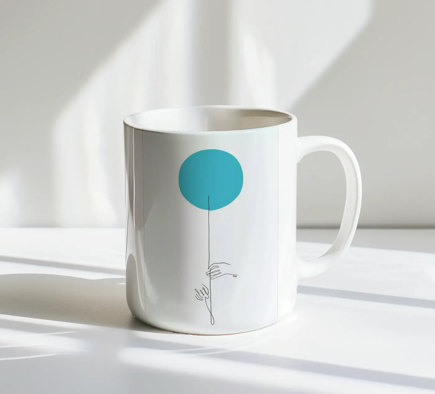 Balloon ceramic mug by Ninhol