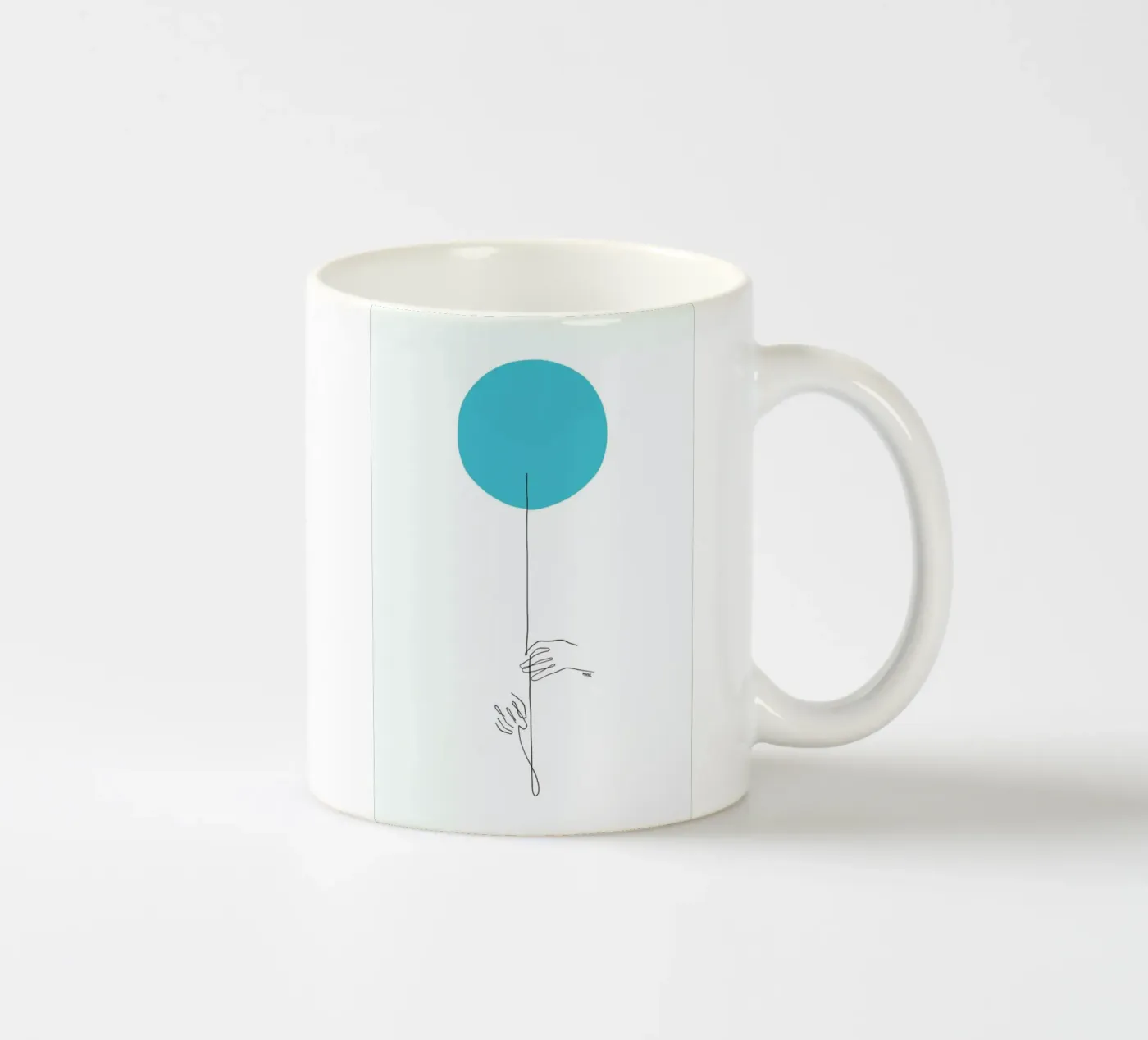 Balloon ceramic mug by Ninhol