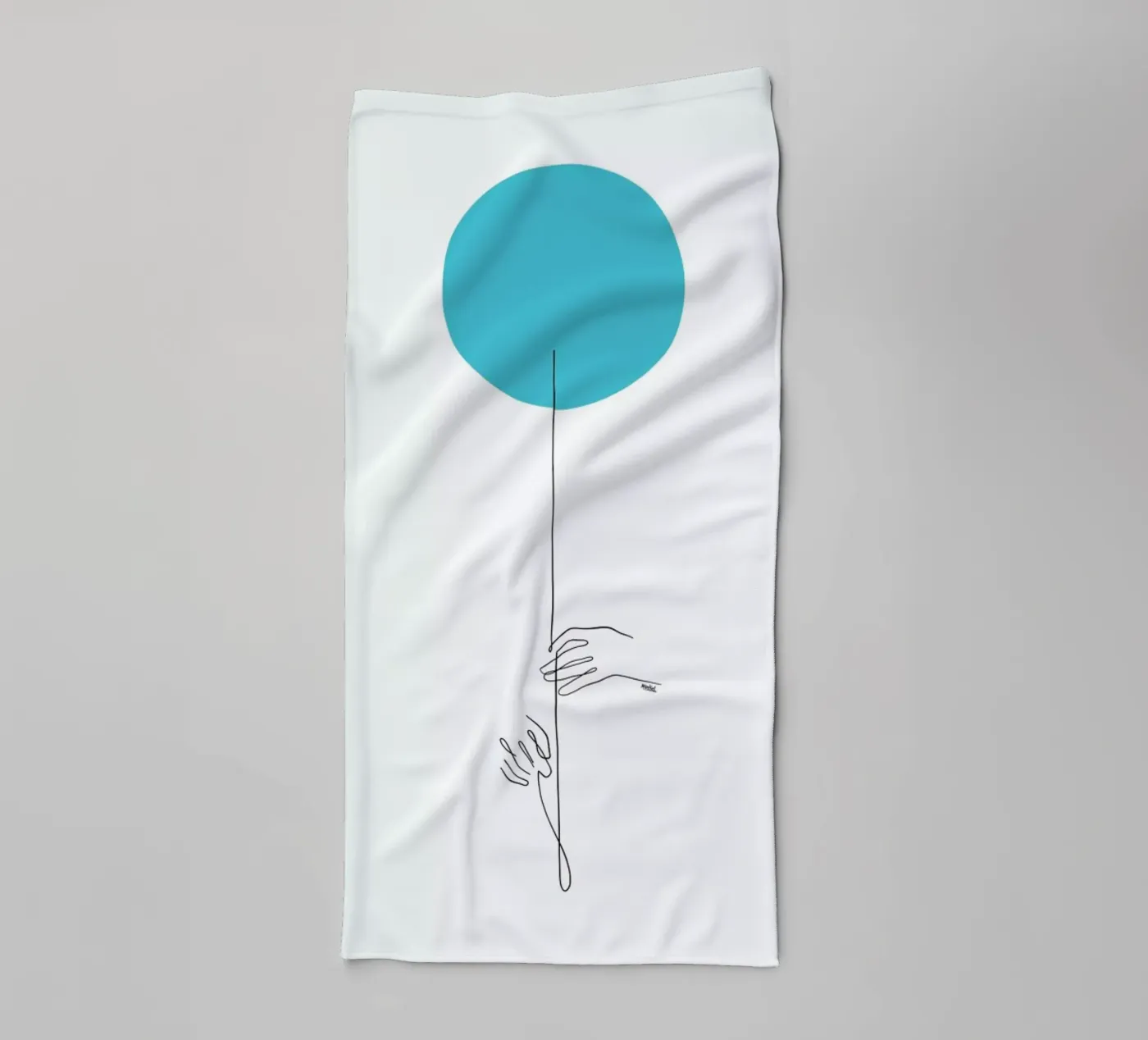 Balloon towel by Ninhol