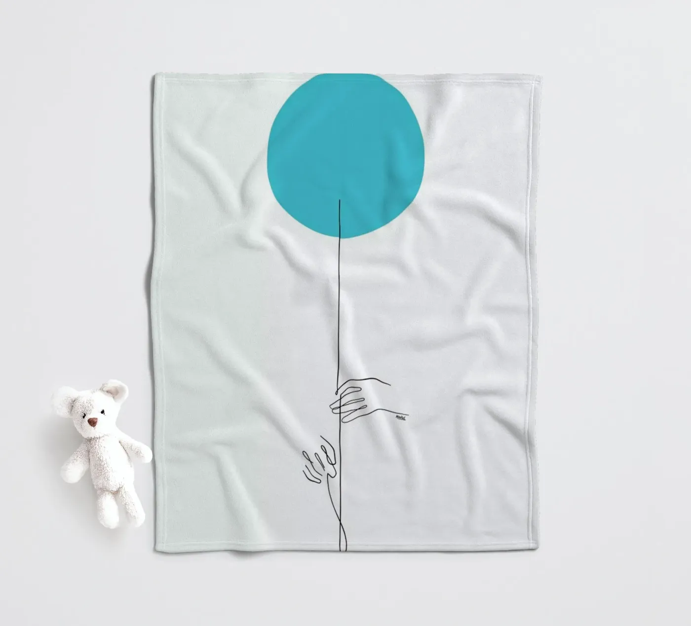 Balloon fleecedeken van Ninhol