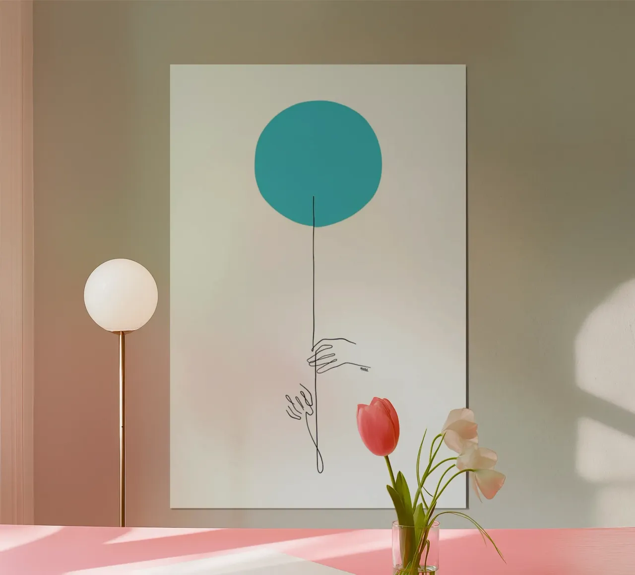 Balloon Poster von Ninhol